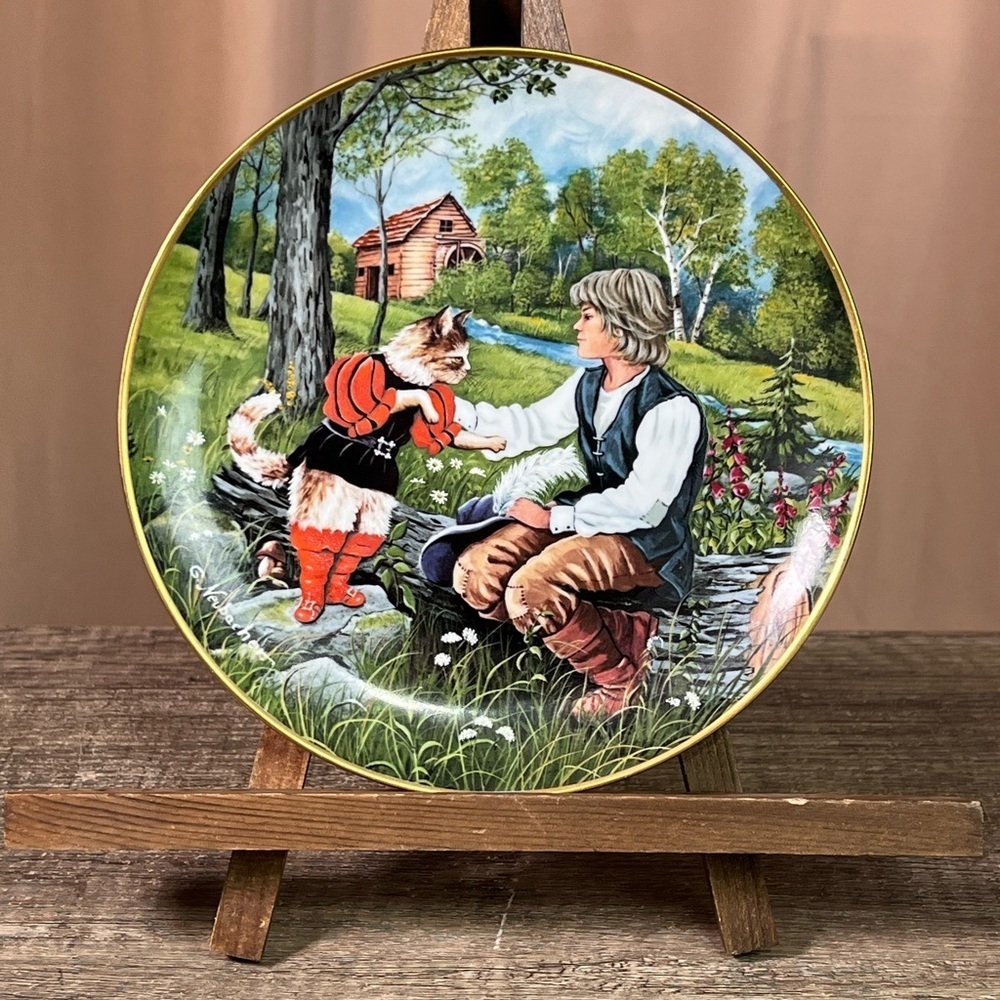Kaiser Puss & Boots Fairytale Decorative Plate
